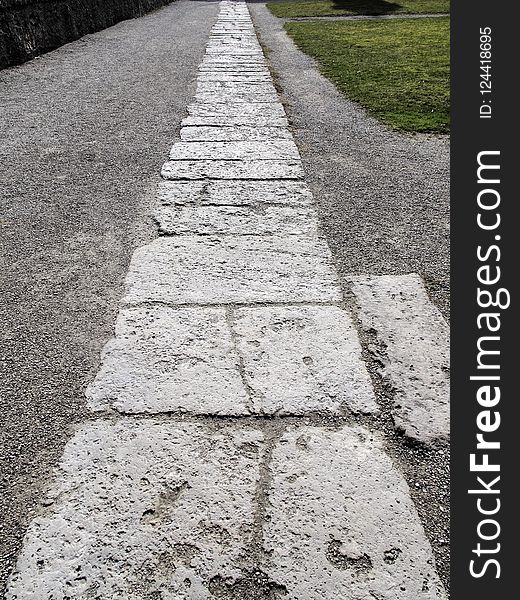 Walkway, Path, Road Surface, Asphalt