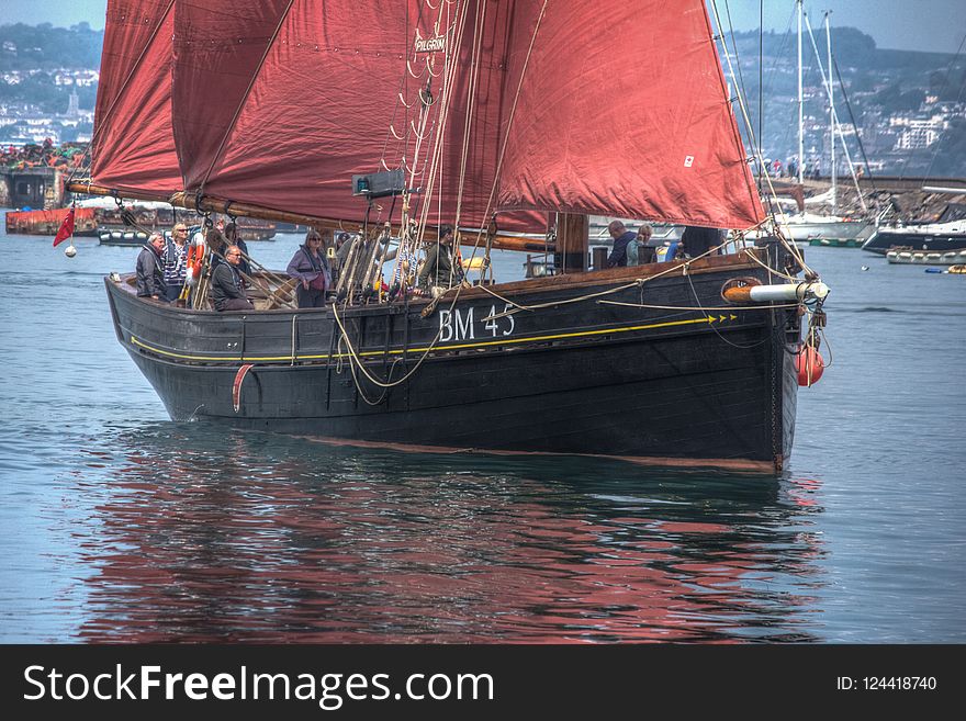 Water Transportation, Boat, Tall Ship, Schooner