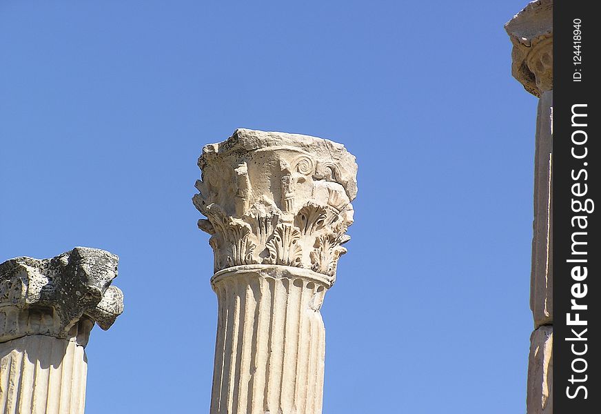 Column, Landmark, Ancient History, Structure
