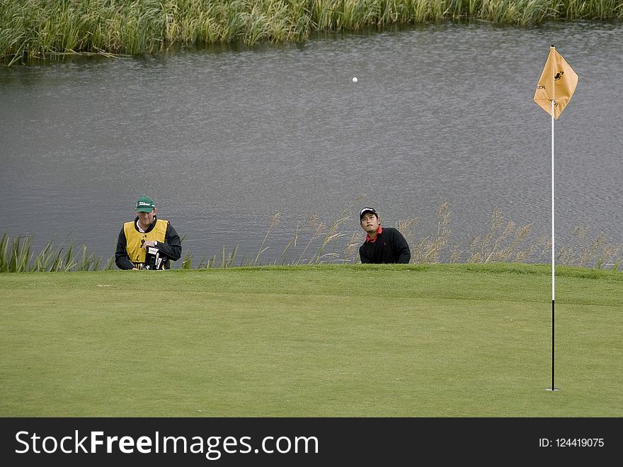 Water, Grass, Golf, Golf Course