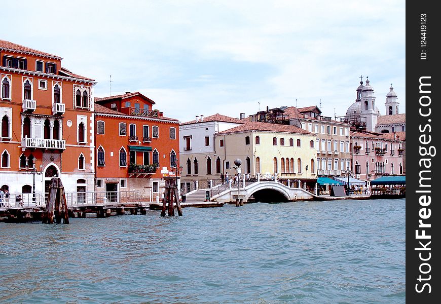 Waterway, Water Transportation, Canal, Town