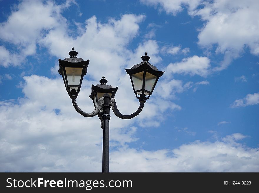 Sky, Cloud, Street Light, Light Fixture