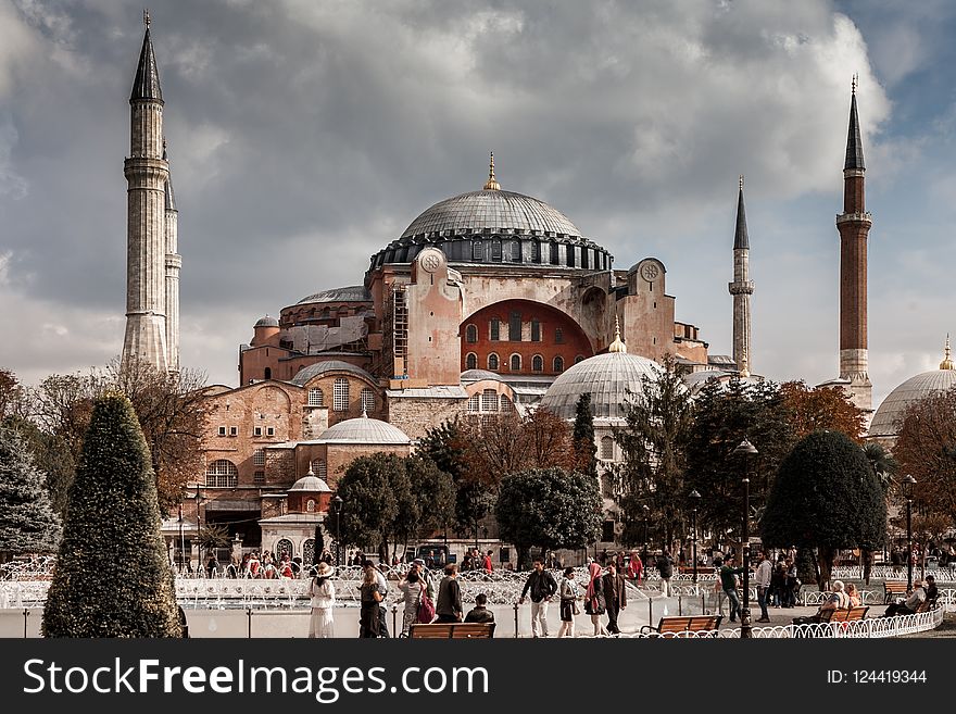 Landmark, Byzantine Architecture, Building, Mosque