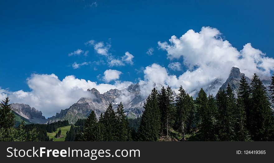 Sky, Mountainous Landforms, Cloud, Nature