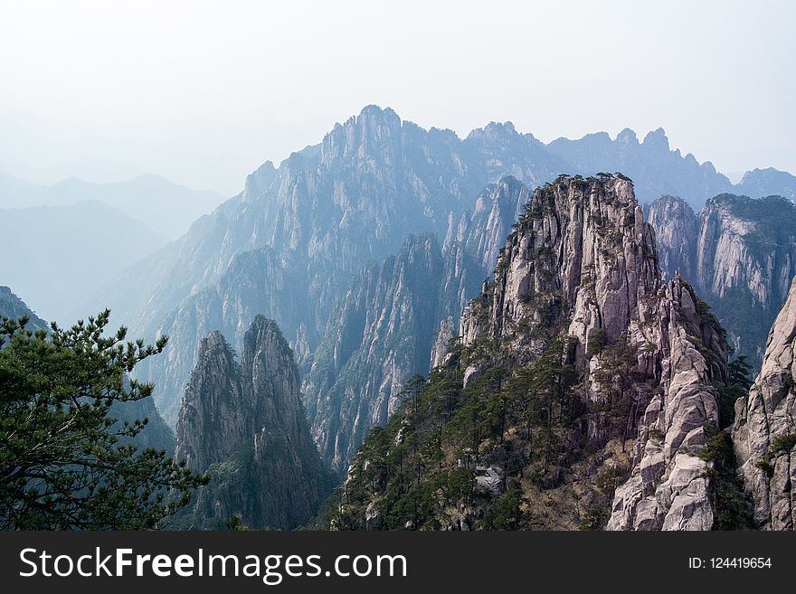 Mountainous Landforms, Mountain, Ridge, Mount Scenery