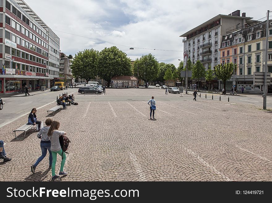 Town Square, Town, Public Space, Neighbourhood