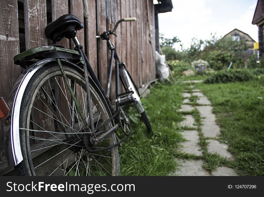 Bike stay on glass