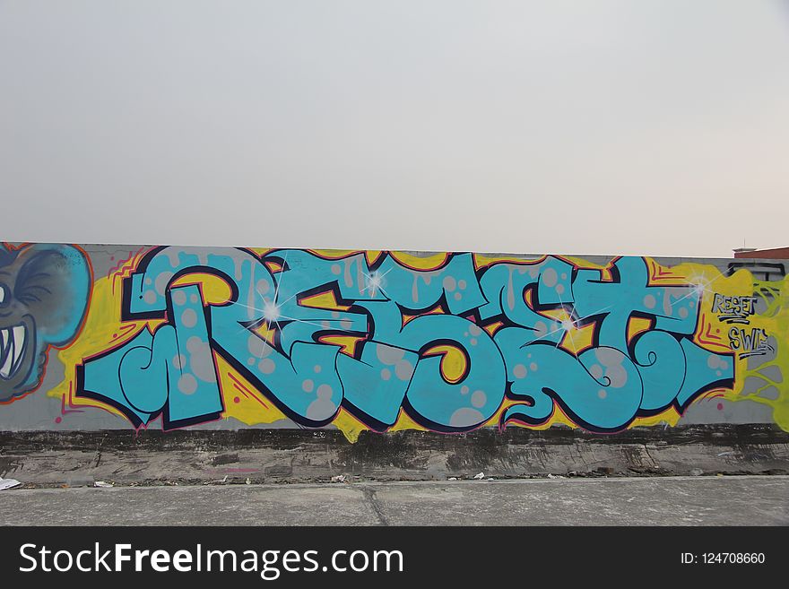 Graffiti, Art, Wall, Street Art