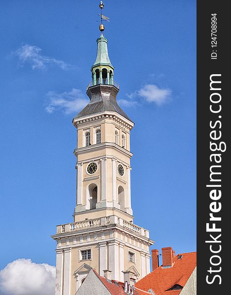 Sky, Tower, Spire, Steeple