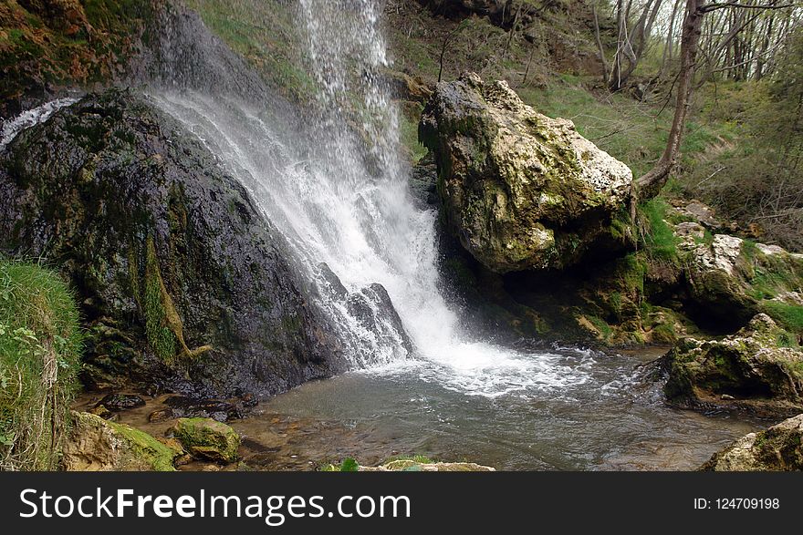 Waterfall, Nature, Nature Reserve, Body Of Water