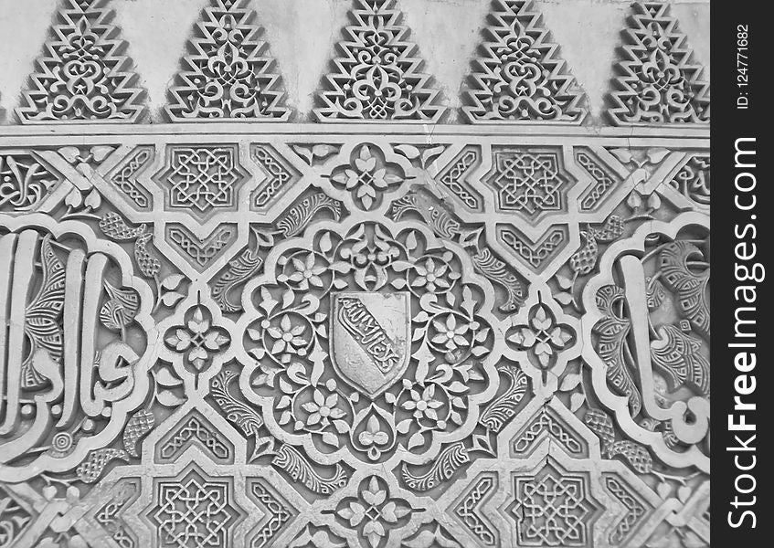 Black And White, Pattern, Monochrome Photography, Design