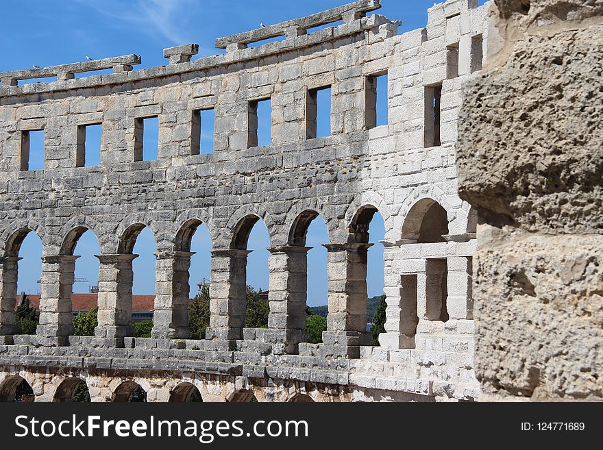Historic Site, Archaeological Site, Ancient History, Ancient Roman Architecture