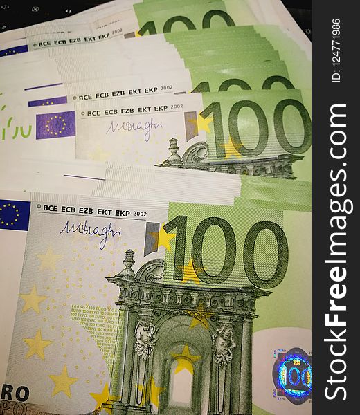 Cash, Yellow, Money, Banknote