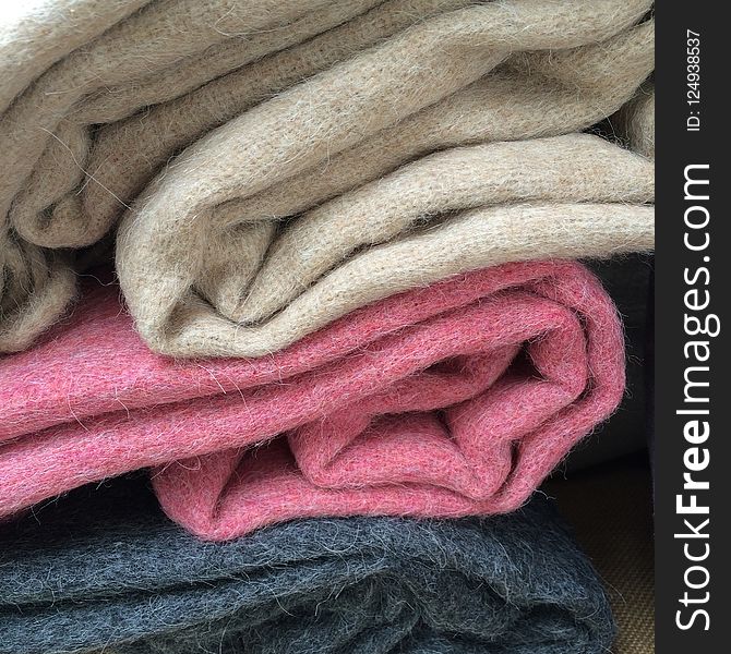 Pink, Wool, Textile, Woolen