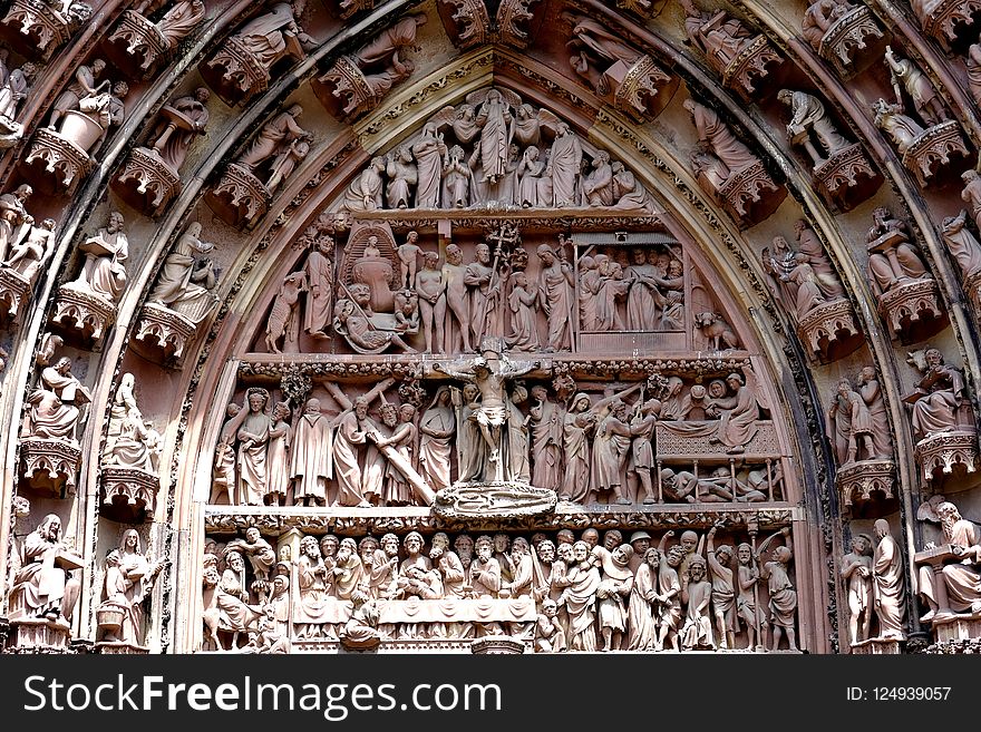 Historic Site, Stone Carving, Medieval Architecture, Cathedral