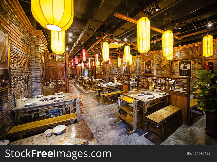 Restaurant, Interior Design