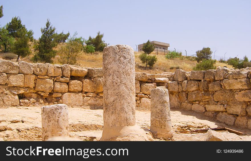 Historic Site, Ruins, Ancient History, Archaeological Site