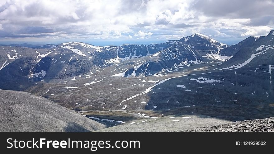 Mountainous Landforms, Mountain, Ridge, Highland