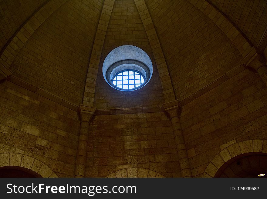 Dome, Arch, Light, Ceiling