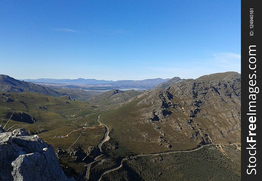 Mountainous Landforms, Ridge, Highland, Mountain