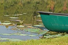 Boat At Lake Royalty Free Stock Photo Boat At Lake Royalty Free Stock Photo