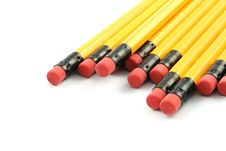 Yellow Pencils Royalty Free Stock Images