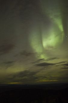 Swirling Aurora Borealis Stock Photography Swirling Aurora Borealis Stock Photography