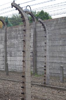 Barbed Wire Electric Fence Stock Image Barbed Wire Electric Fence Stock Image