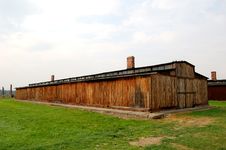 Barracks At Auschwitz II- Birkenau Stock Images Barracks At Auschwitz II- Birkenau Stock Images