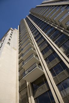 Tall Luxury Apartment Building Stock Images