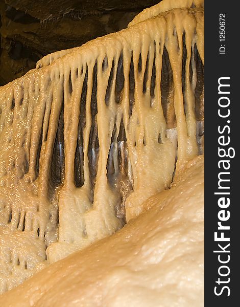 Caves in the south of england ( stalactite. Caves in the south of england ( stalactite