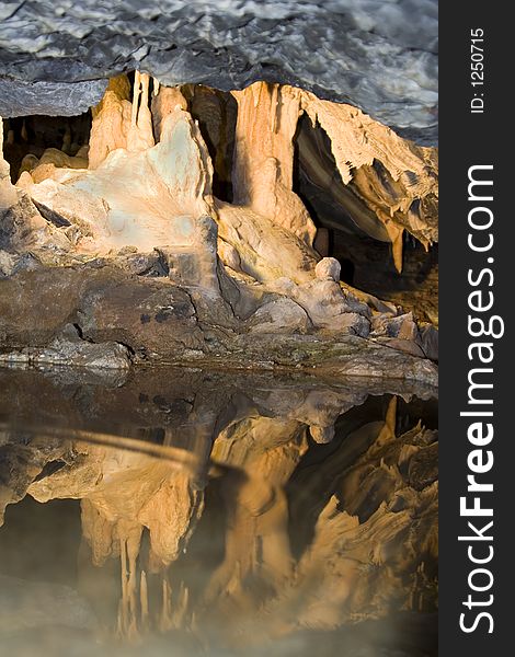 Caves in the south of england ( stalactite. Caves in the south of england ( stalactite