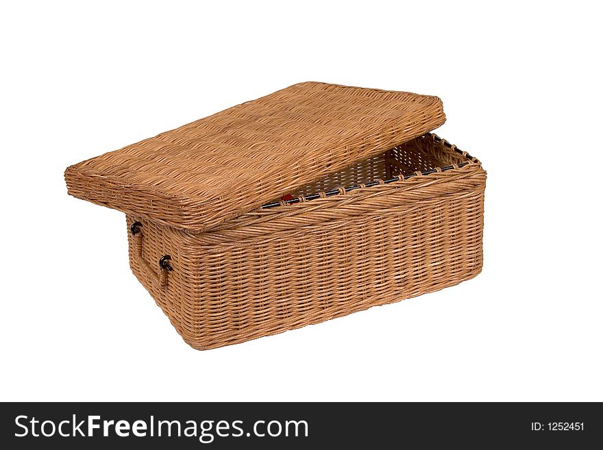 Rectangular Basket with Handles