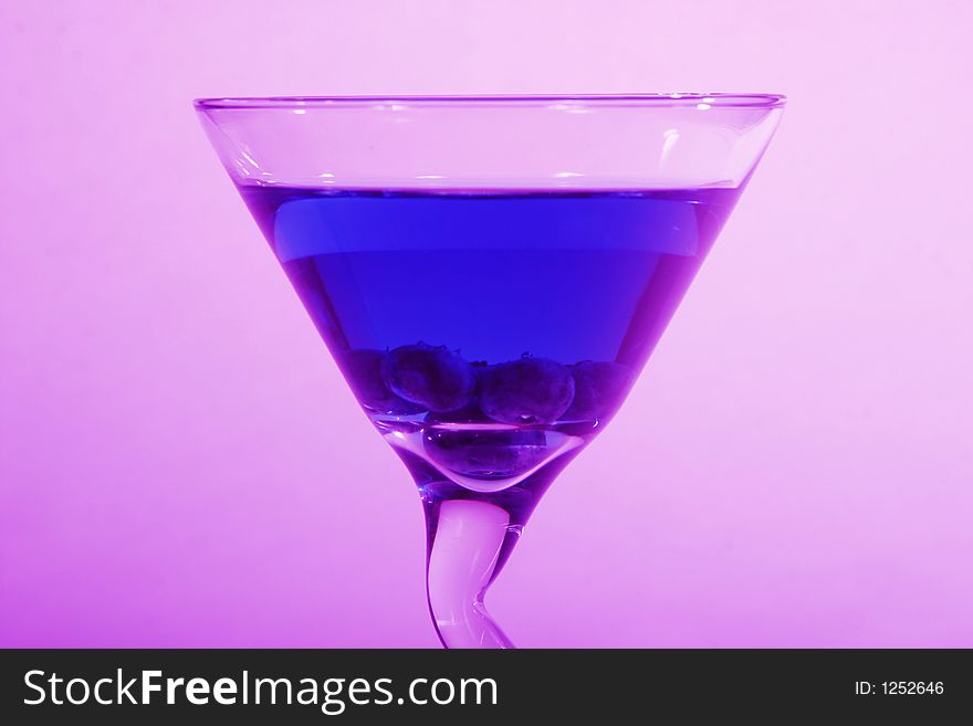 Blueberry Martini