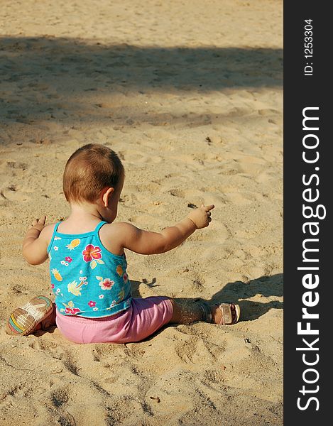 Baby On Beach