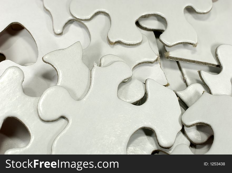 Photo of White Puzzle Pieces