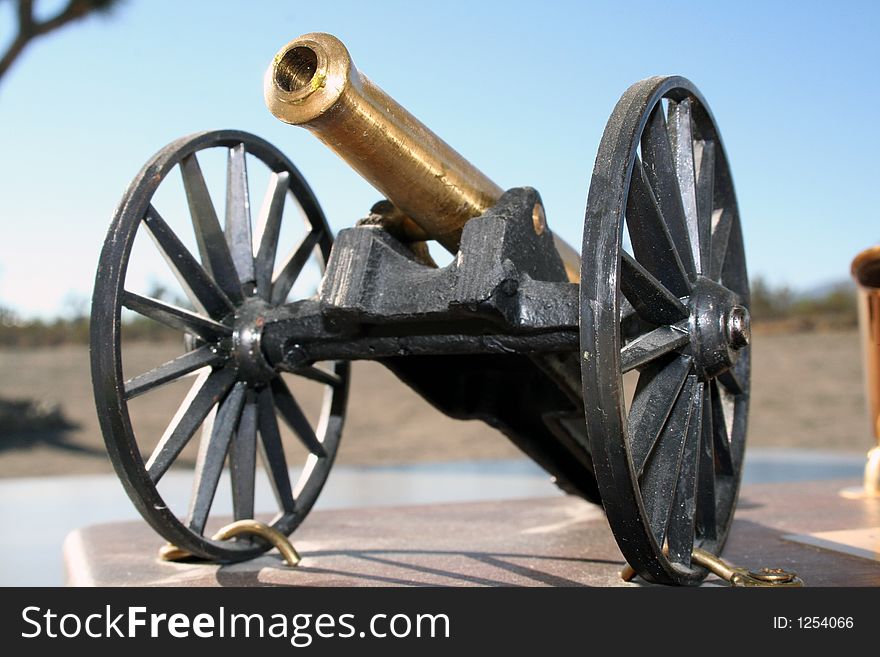Vintage artillery piece