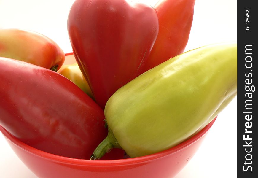 Pepper red vegetebles (mexican food)