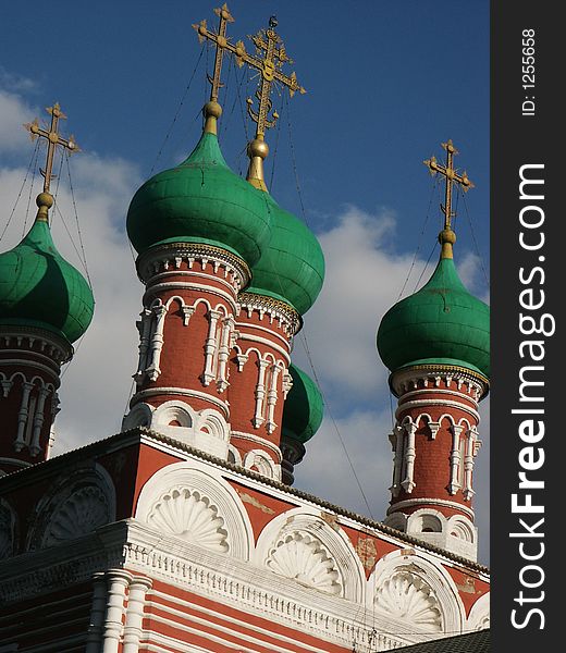Orthodox church in Moscow