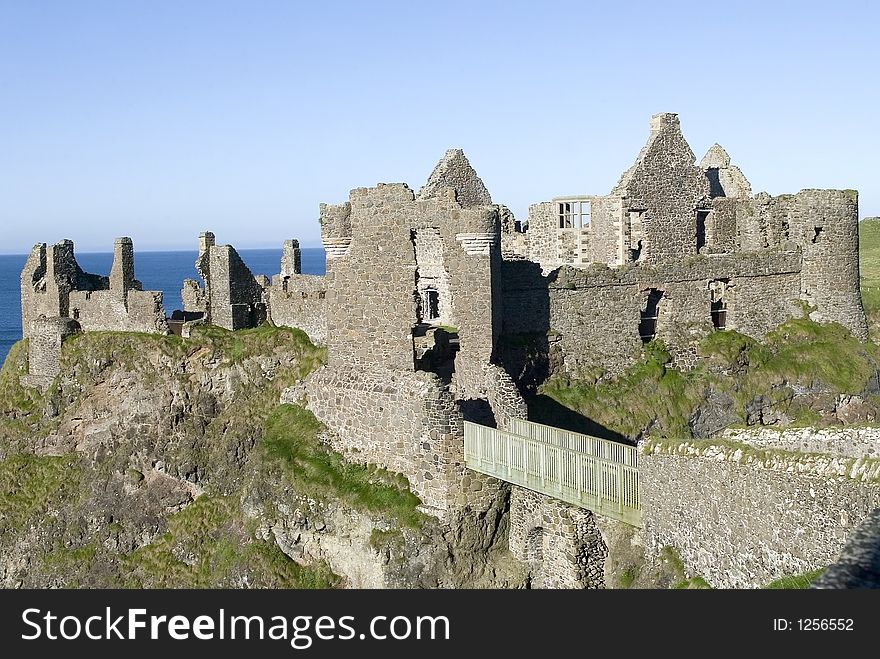 Dunluce Castle Antrim Coast Northern Ireland
