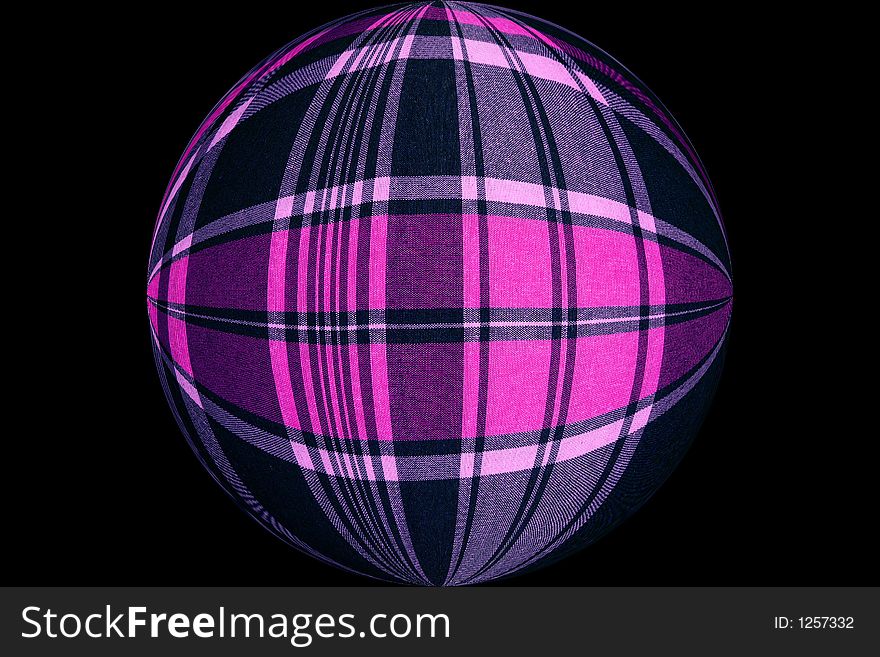 Chequered Ball Violet