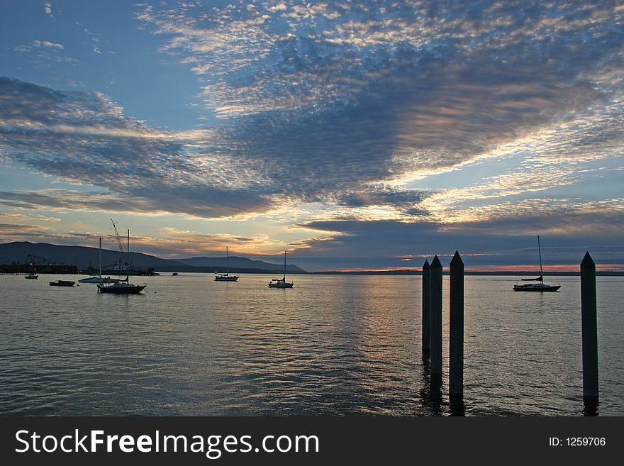 Boats at Dusk