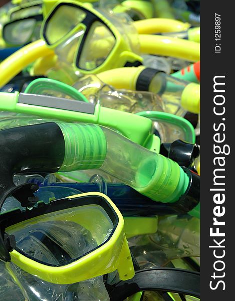 Diver Masks And Snorkels