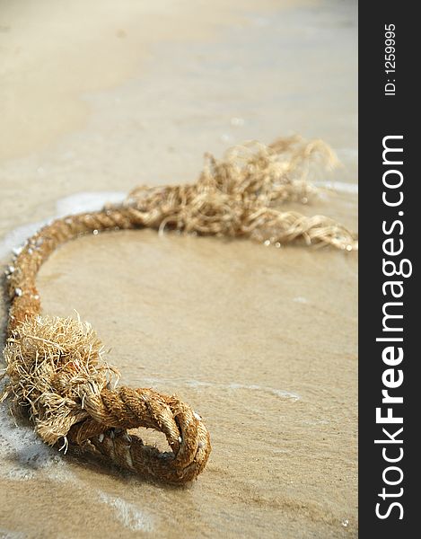 Beach and rope