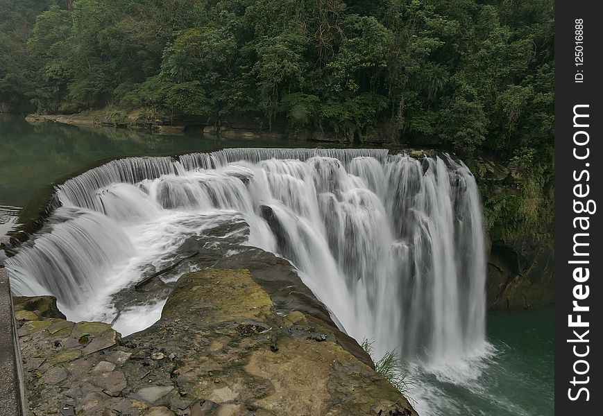 Waterfall, Water, Nature, Body Of Water