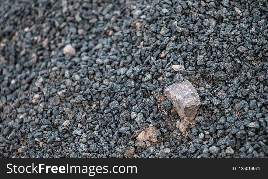 Rock, Gravel, Soil, Asphalt