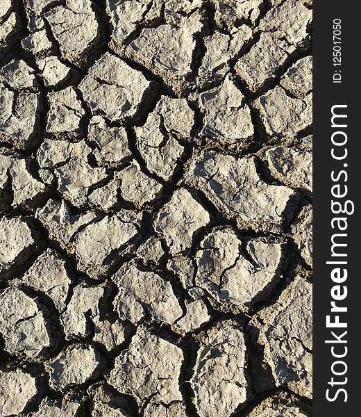 Drought, Soil, Rock, Pattern