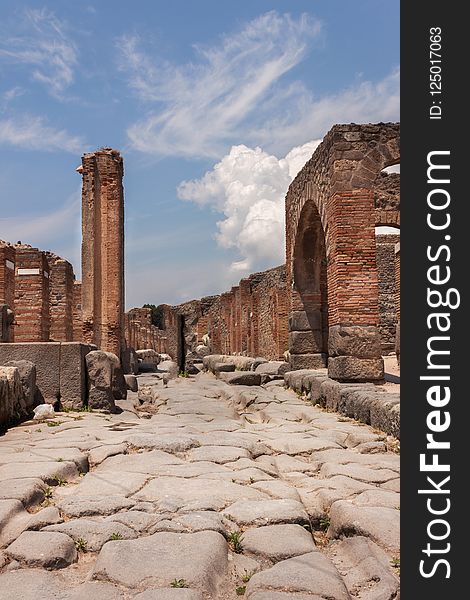 Ruins, Historic Site, Sky, Ancient History