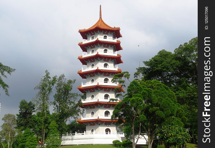 Chinese Architecture, Pagoda, Tower, Historic Site