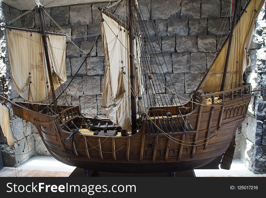 Sailing Ship, Caravel, Carrack, Galleon